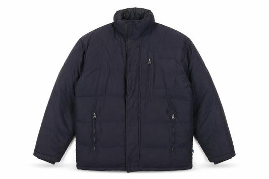 Ocean Bay Mens Black Puffer Jacket Jacket Size XL Zip