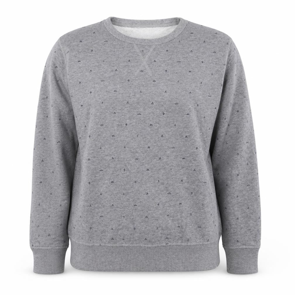 Womens UK S Regular Jack Wills Grey Pullover Sweatshirt