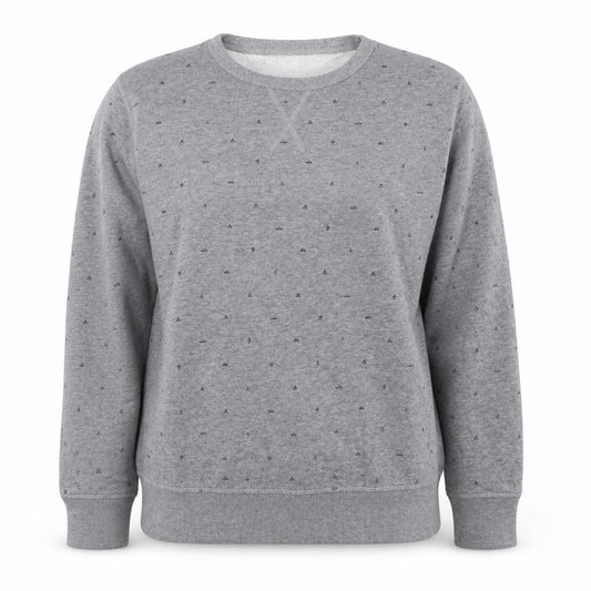 Womens UK S Regular Jack Wills Grey Pullover Sweatshirt