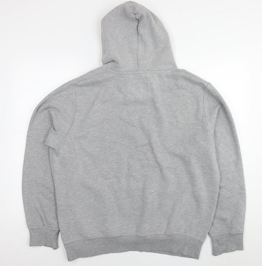 Authentic Appeal Mens Grey Cotton Pullover Hoodie Size XL - Pro-League