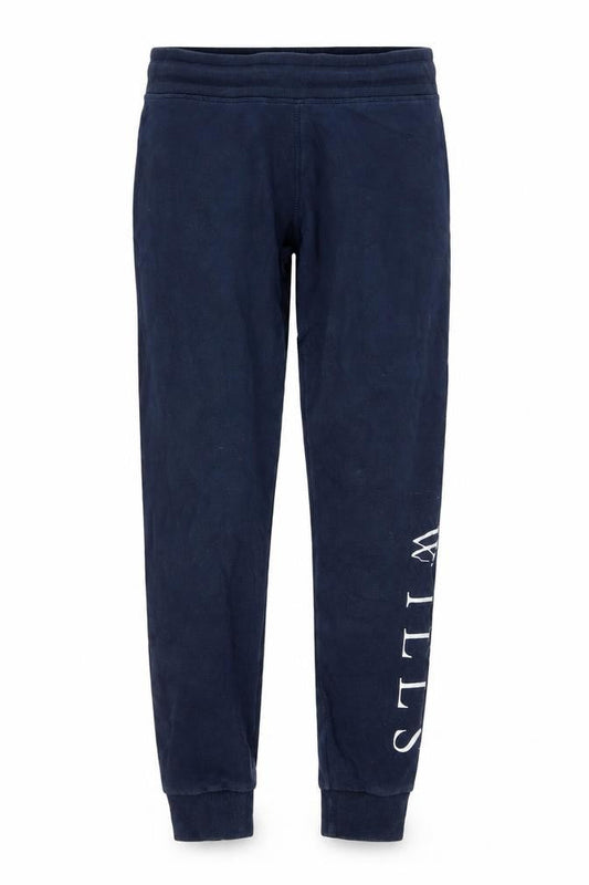 Jack Wills Womens Blue Cotton Sweatpants Trousers Size 10 L25 in Regular Drawstring