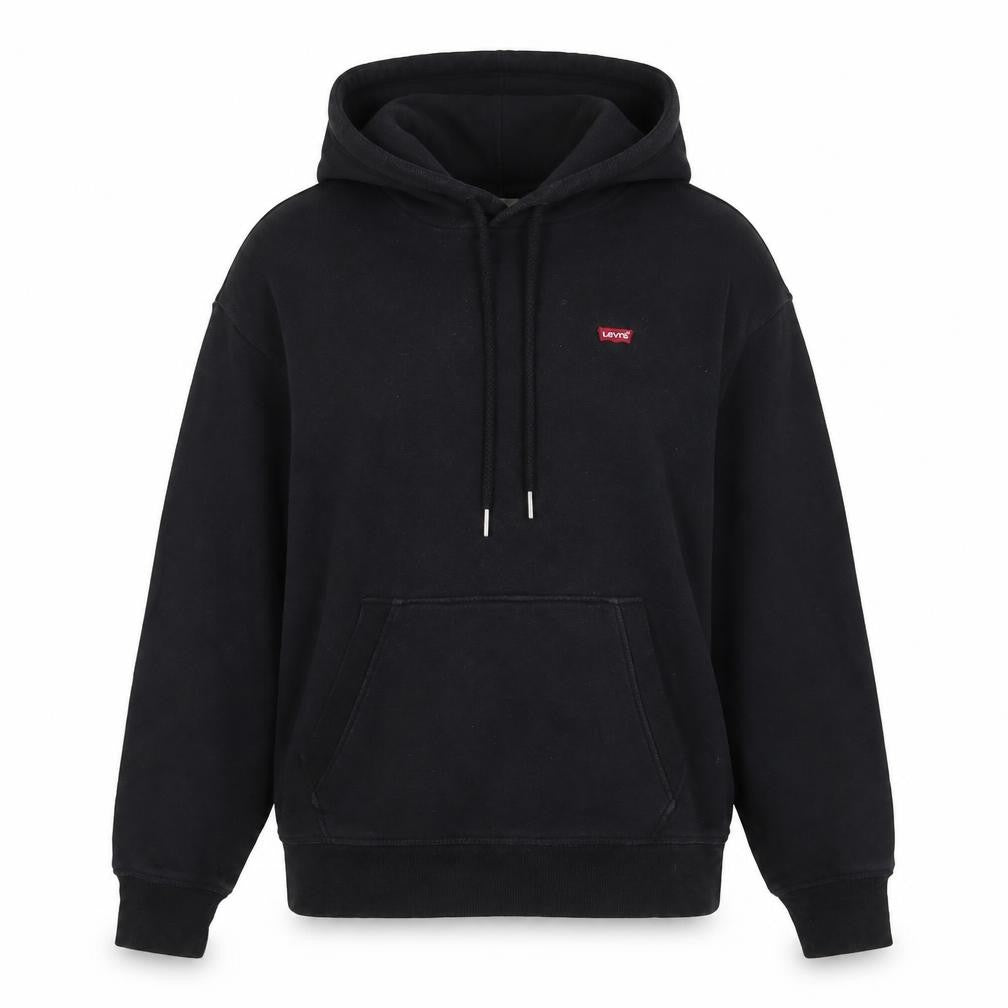 Womens UK 2XS Regular Levi's Black Pullover Hoodie