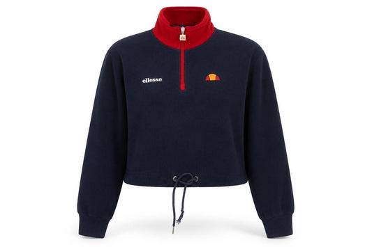 Womens UK 4 Regular ellesse Blue Pullover Sweatshirt