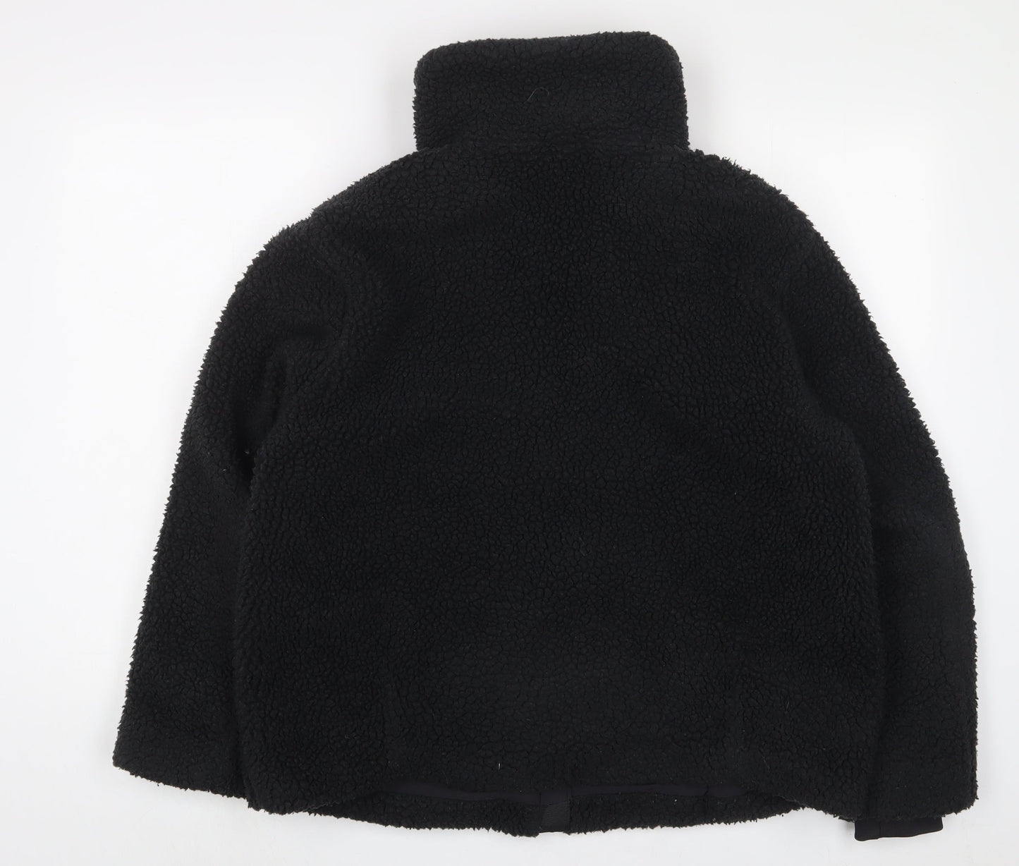 H&M Womens Black Jacket Size M Zip