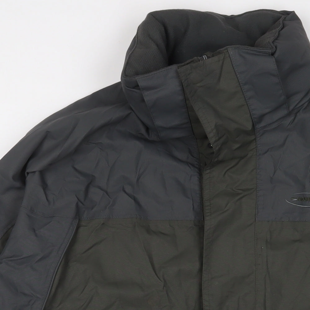 Mountain Life Mens Green Jacket Coat Size XL Zip