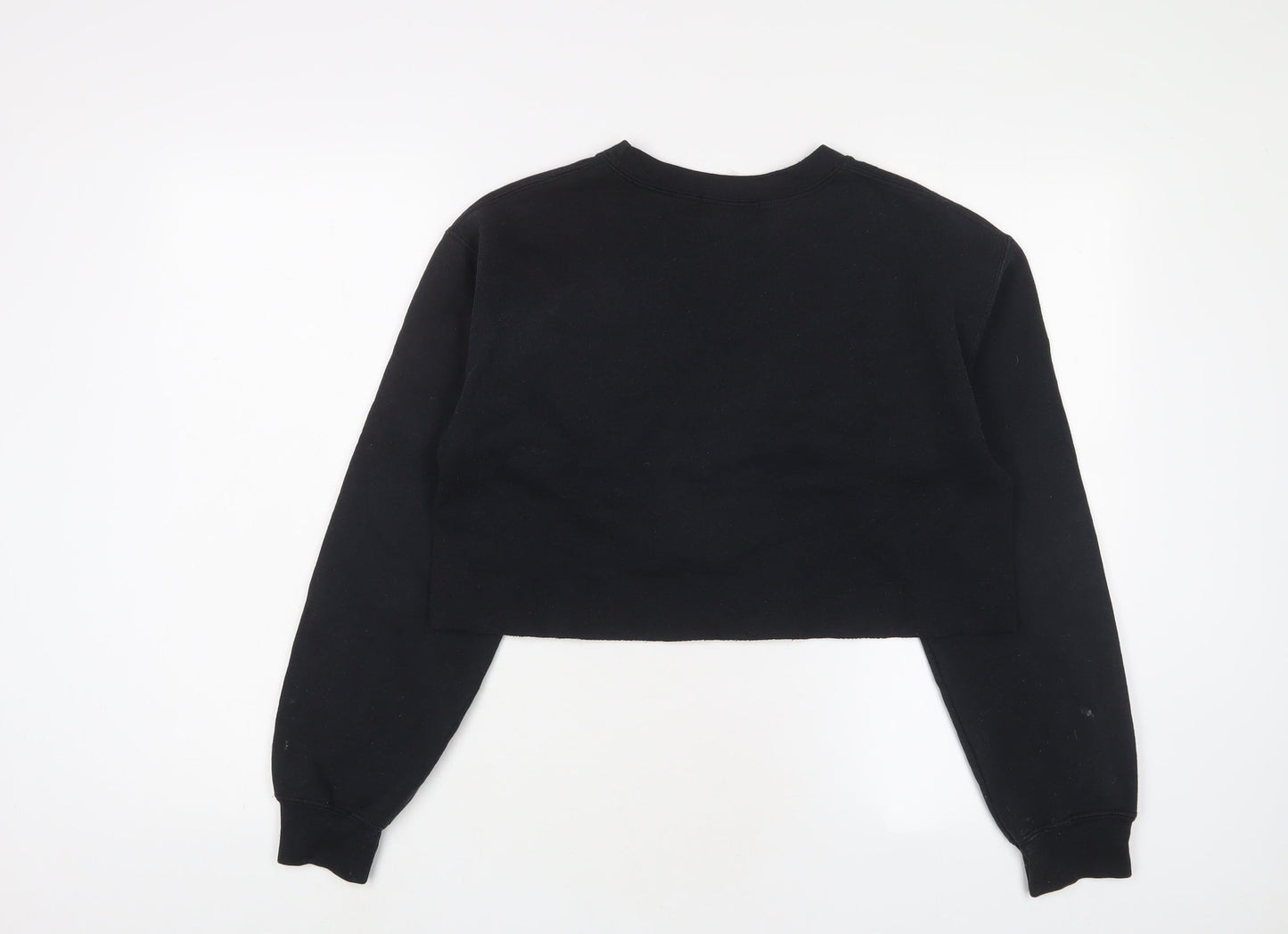 Missguided Womens Black Cotton Pullover Sweatshirt Size S Pullover - Oakland