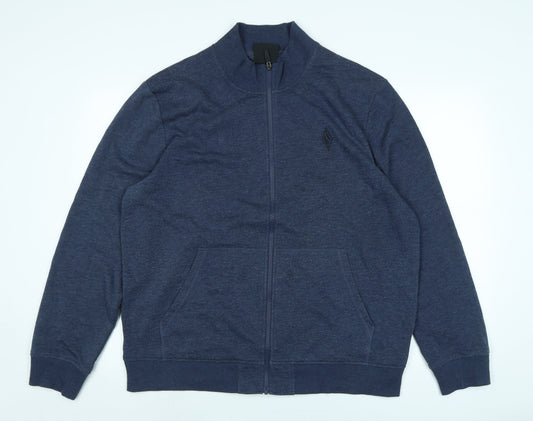 Sketchers Mens Blue Jacket Size XL Zip - Sketchers