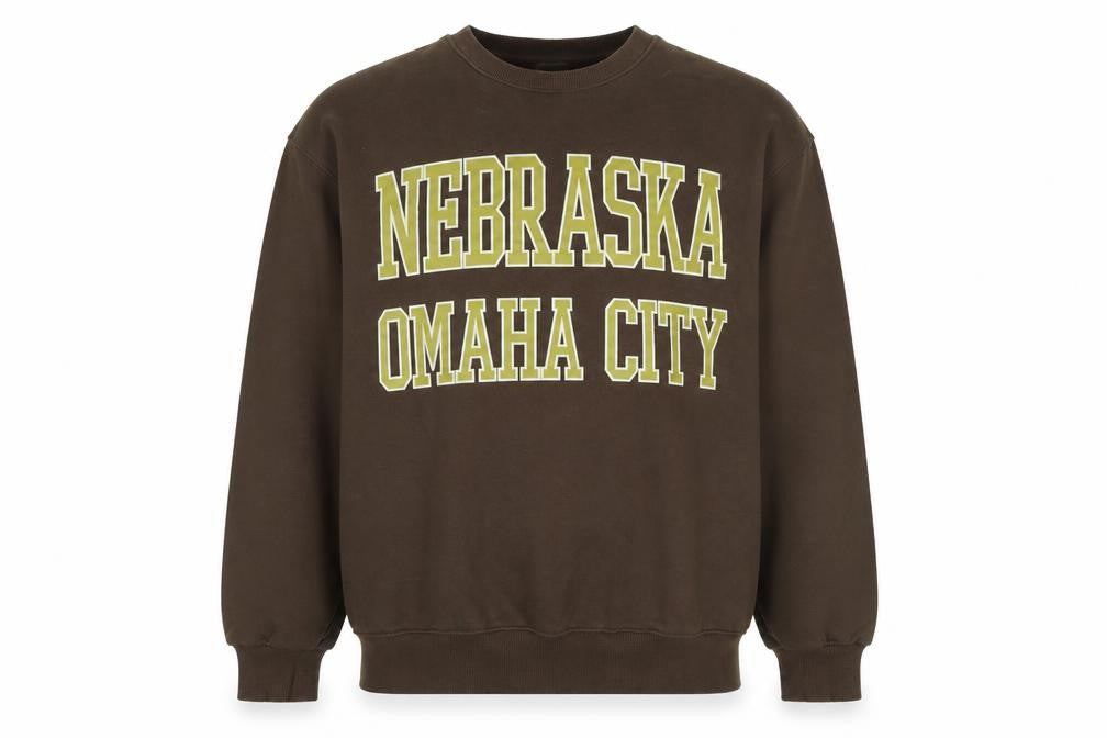 Pull&Bear Mens Brown Cotton Pullover Sweatshirt Size S - Pull & Bear