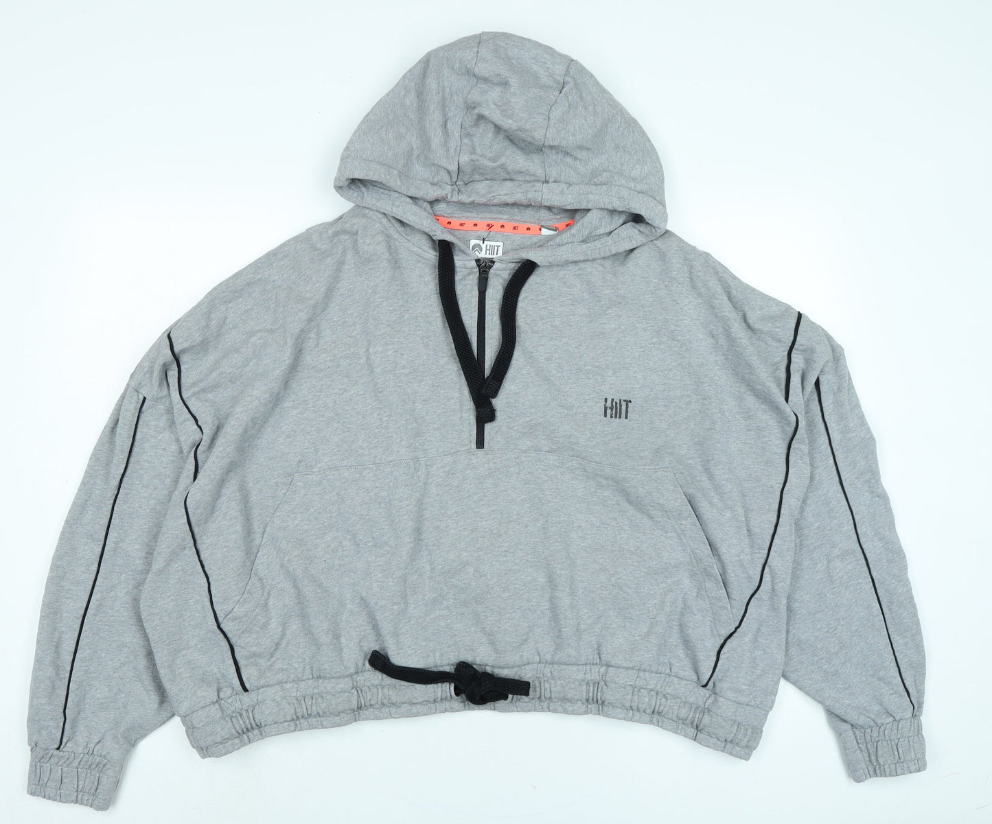 HLLT Mens Grey Jacket Size M Zip - HLLT