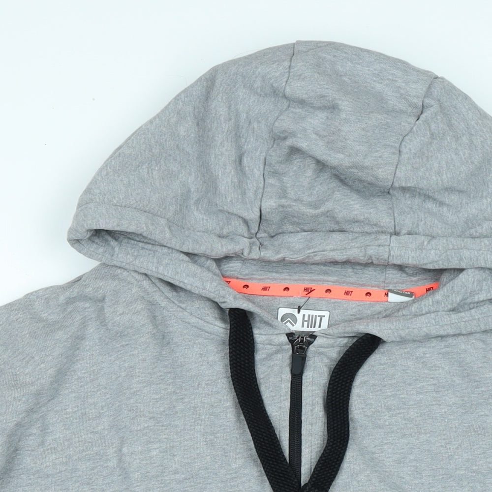 HLLT Mens Grey Jacket Size M Zip - HLLT