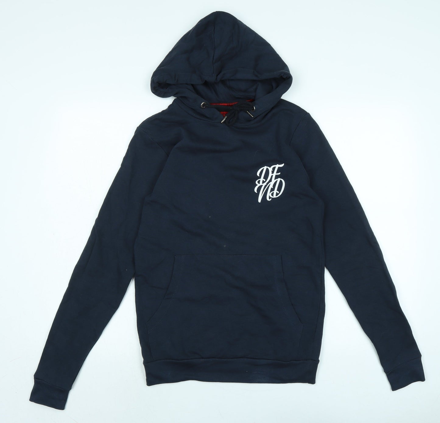 DFND Womens Blue Polyester Pullover Hoodie Size XS - DFND