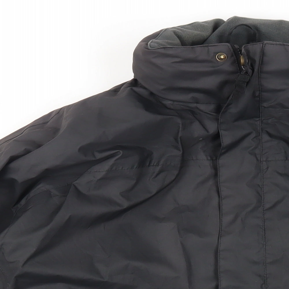 Target Dry Mens Black Jacket Size XL Zip - Waterproof Zipped Pockets