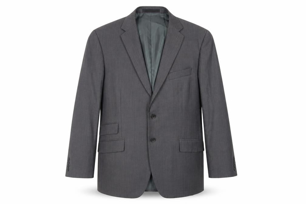 Autograph Mens Grey Polyester Jacket Suit Jacket Size 44 Regular