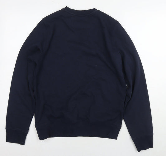 NFL Mens Blue Cotton Pullover Sweatshirt Size S