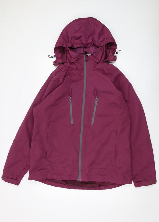 Hi Gear Womens Purple Jacket Size 18 Zip