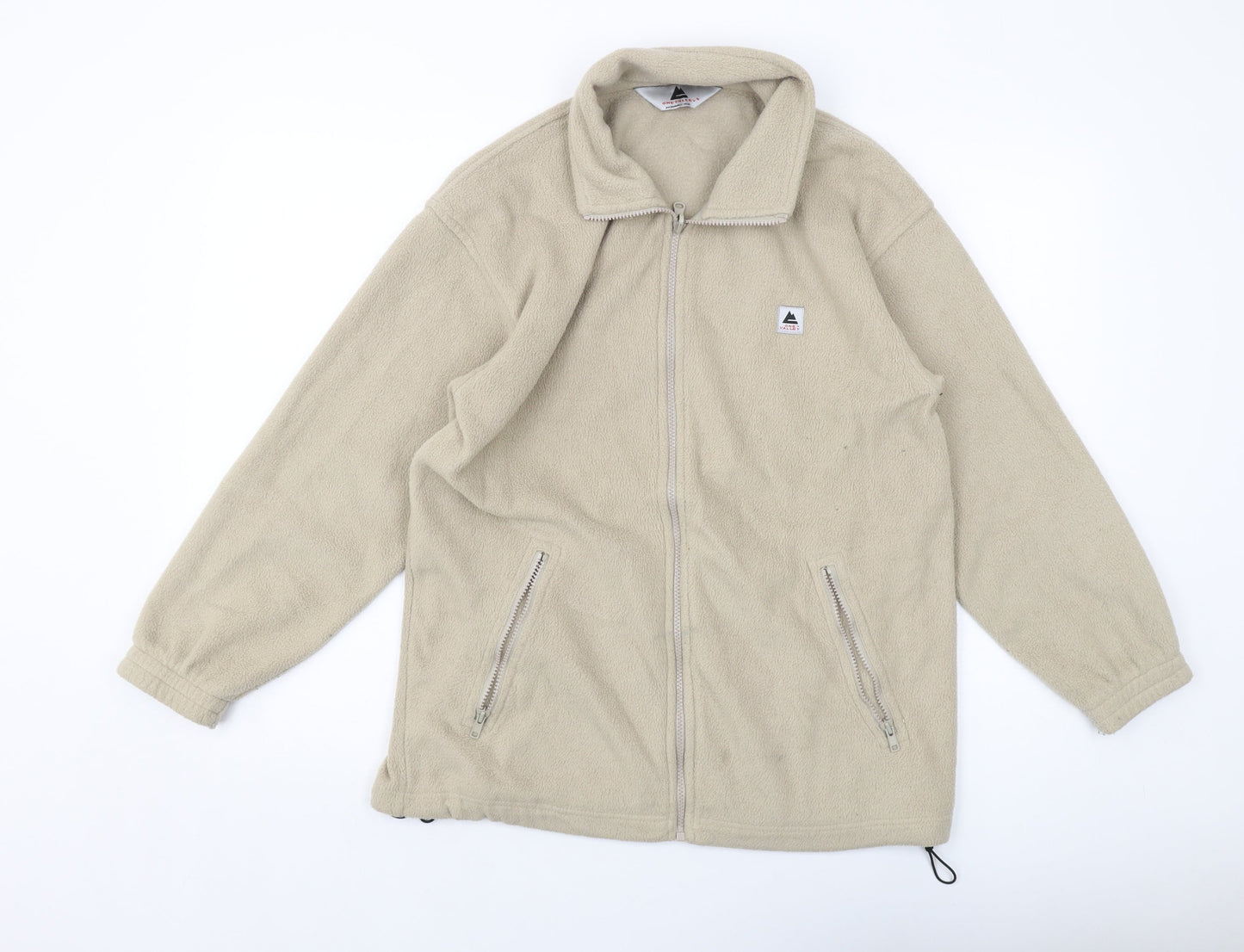 One Valley Mens Beige Jacket Size M Zip