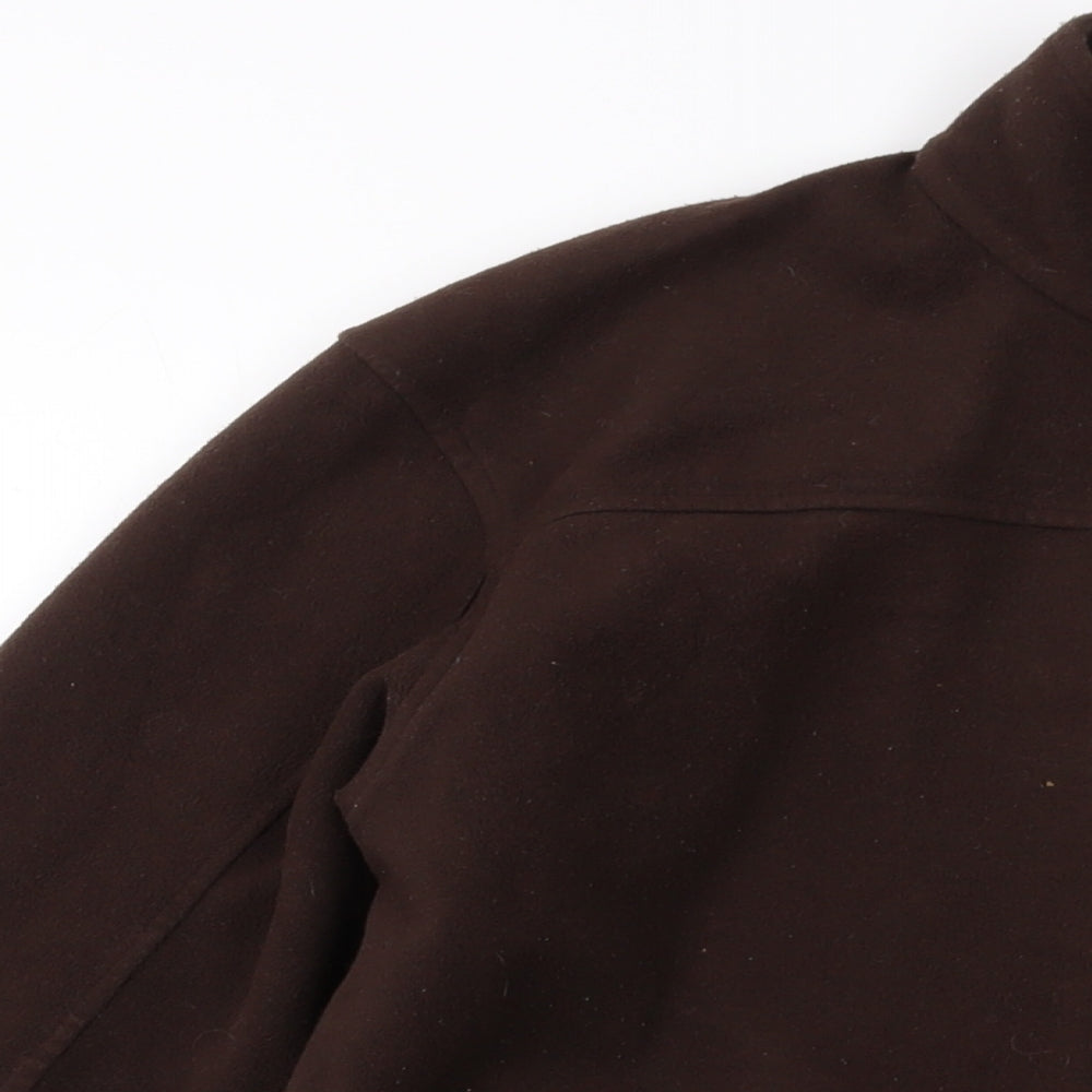 Quechua Mens Brown Jacket Size L Zip