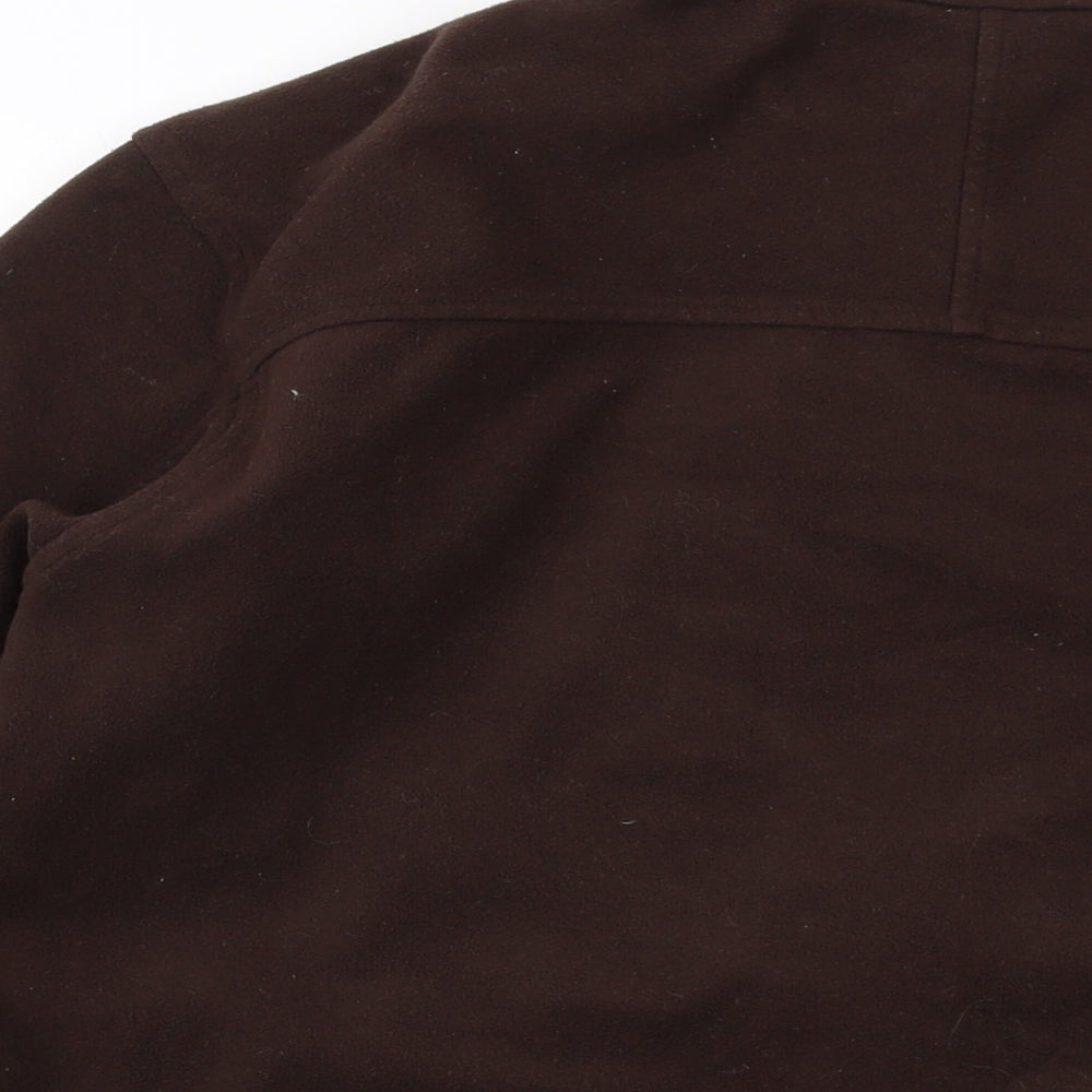 Quechua Mens Brown Jacket Size L Zip