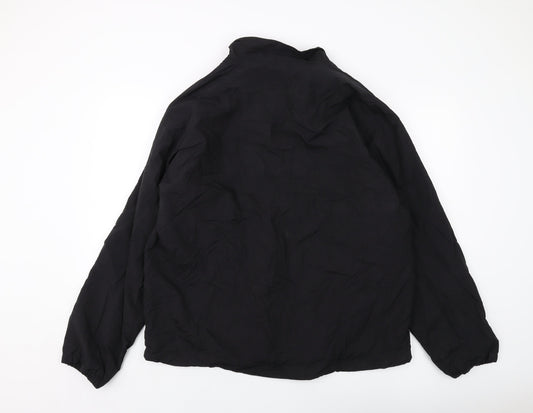 Garment Company Mens Black Jacket Size L Zip