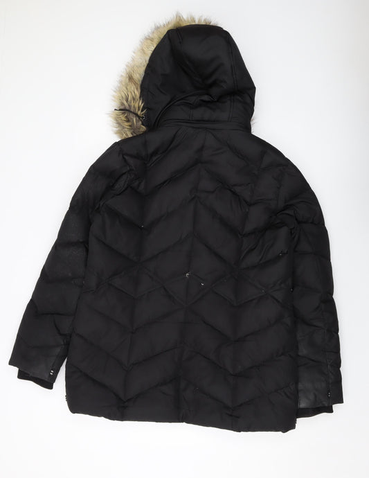 Centrigade Womens Black Jacket Size L Zip