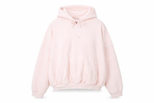 Prévu Womens Pink Cotton Pullover Hoodie Size 6 Pullover