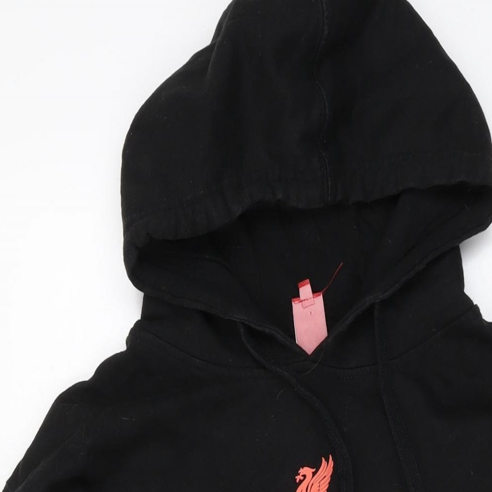 Liverpool FC Mens Beige Polyester Pullover Hoodie Size M