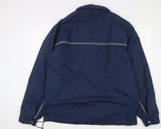 Software Mens Blue Jacket Size XL Zip