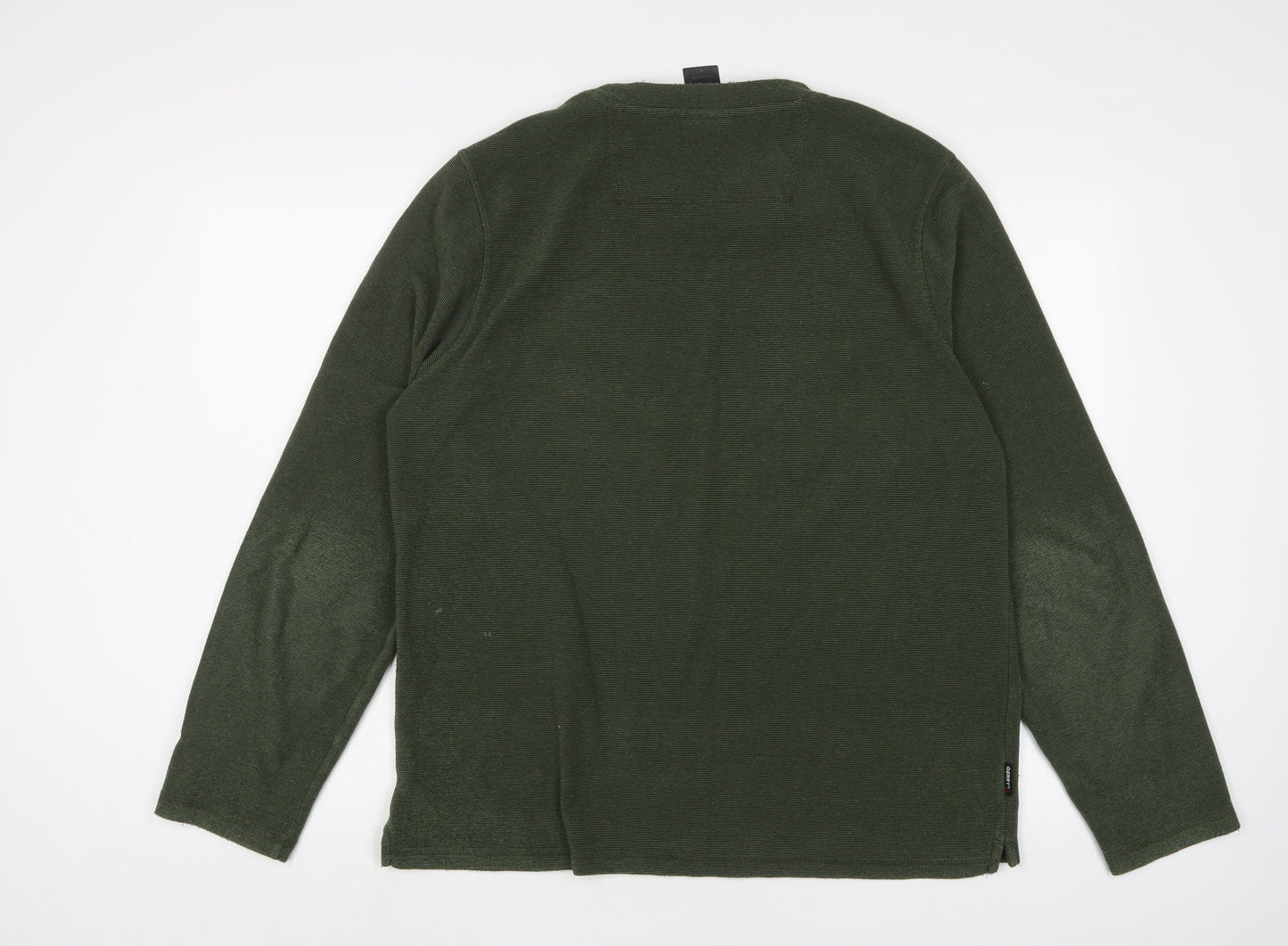 Gerry Mens Green Polyester Pullover Sweatshirt Size L