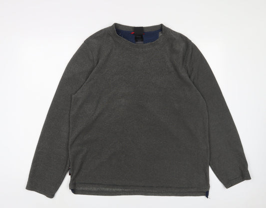 Gerry Mens Grey Polyester Pullover Sweatshirt Size L