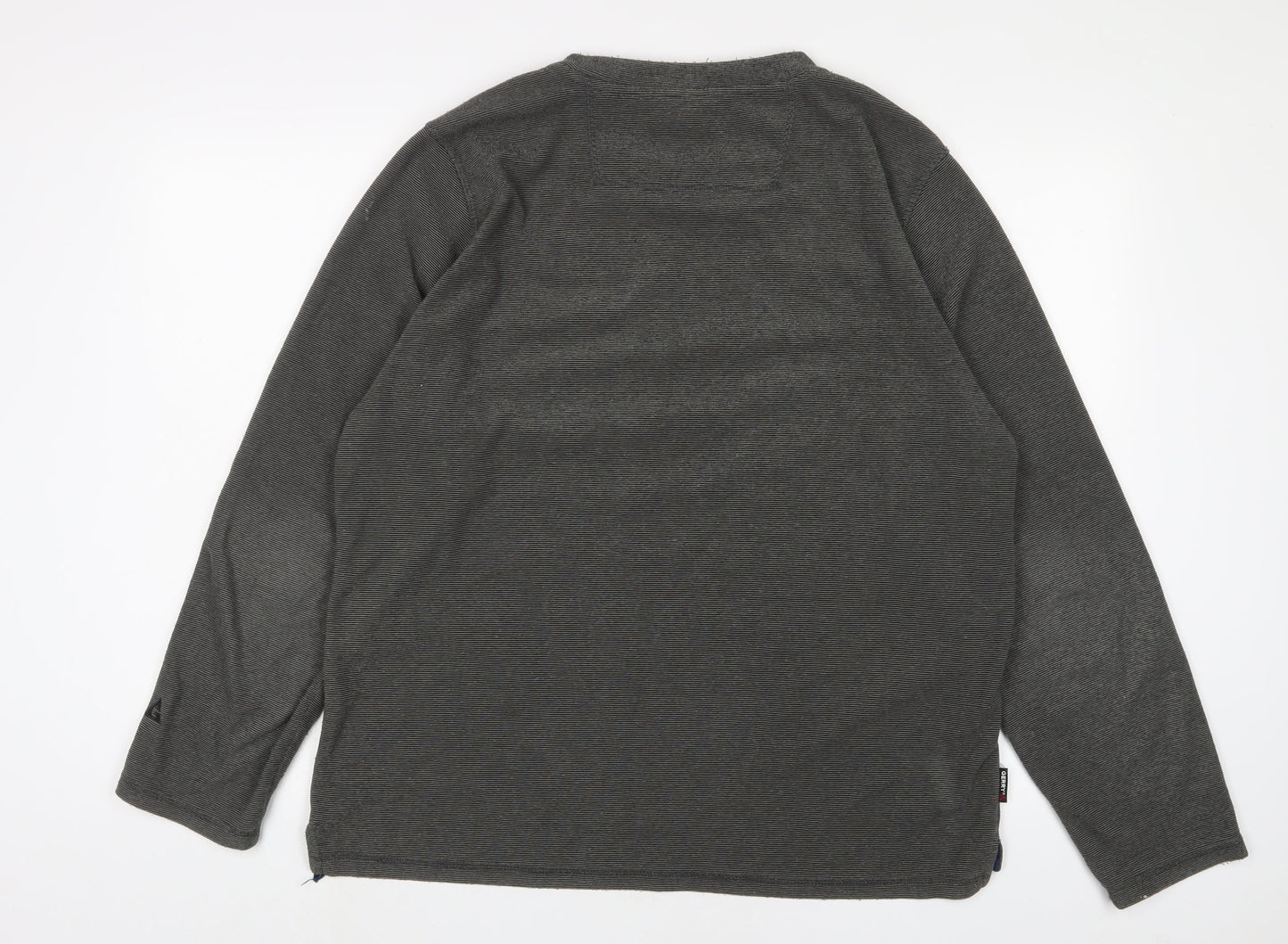 Gerry Mens Grey Polyester Pullover Sweatshirt Size L