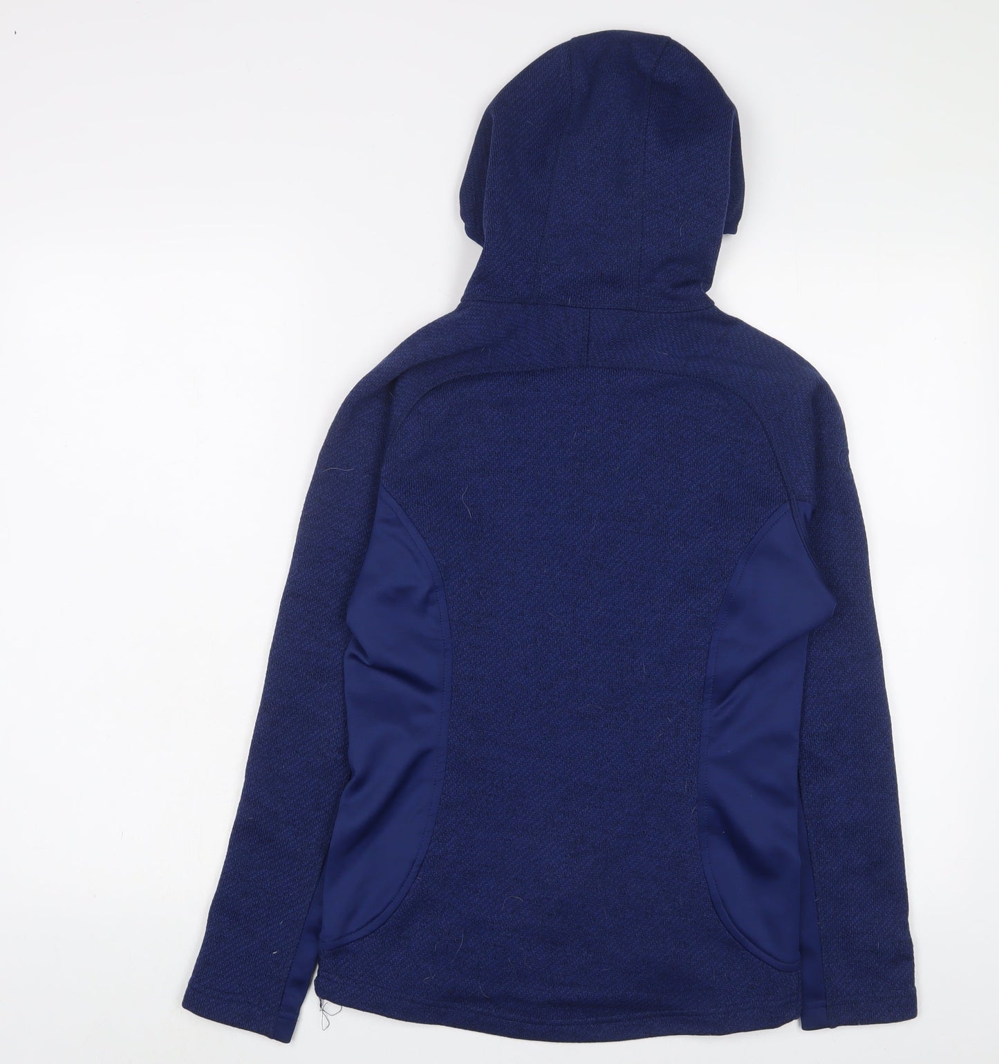 North Ridge Womens Blue Jacket Size 8 Zip - Logo, Embroidered
