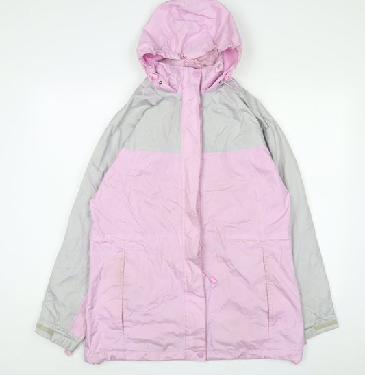 Snowdonia Womens Pink Jacket Coat Size 10 Zip