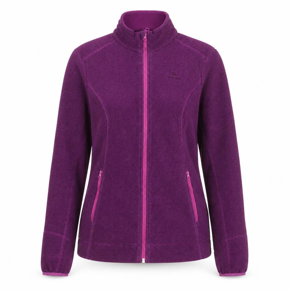 Decathlon Womens Purple Jacket Size S Zip