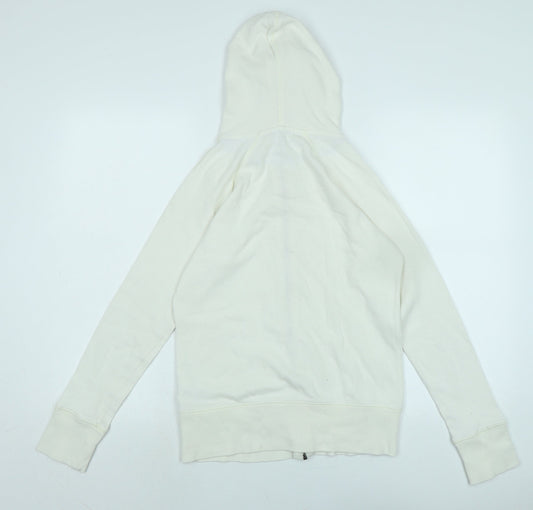 Gap Womens Ivory Jacket Size XS Zip - Logo