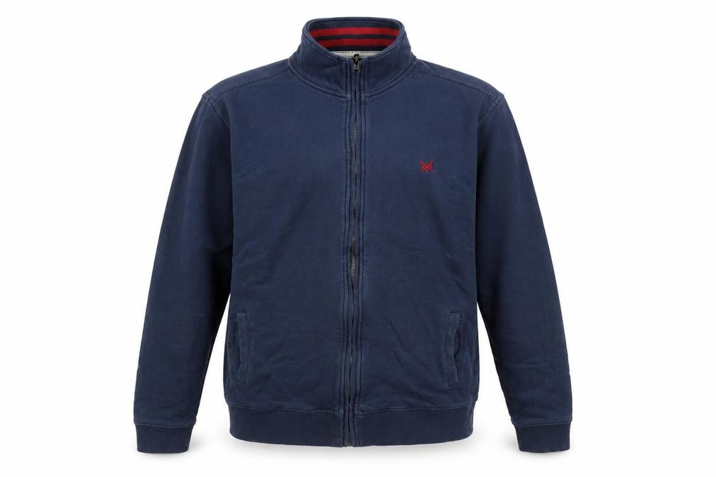 Crew Clothing Blue Jacket Size L - Logo