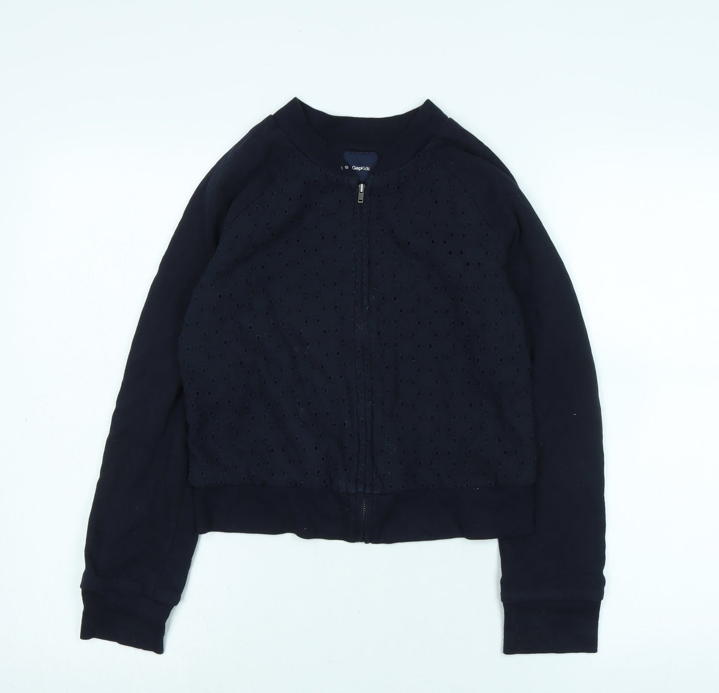 Gap Girls Blue Jacket Size XL Zip - Logo