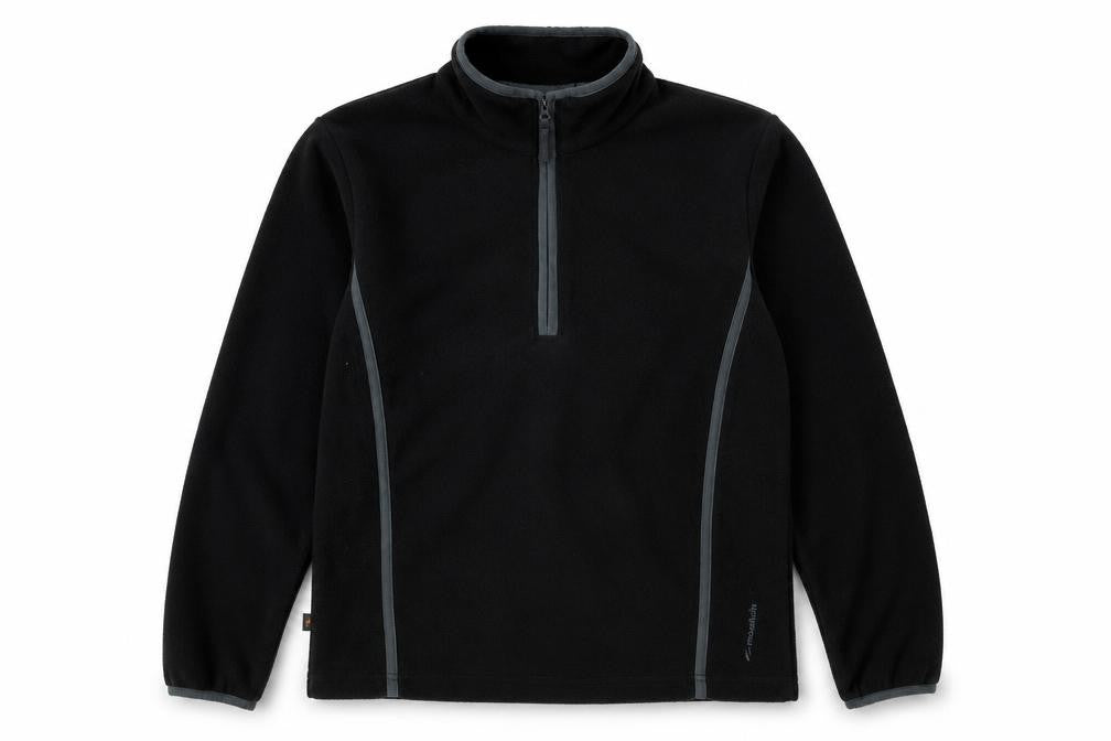 Womens UK 12 Regular Mountain Life Black Pullover