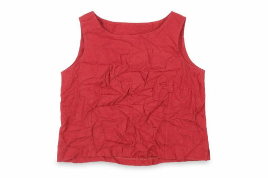 Womens UK Size 20 Ann Harvey Red Viscose Tank