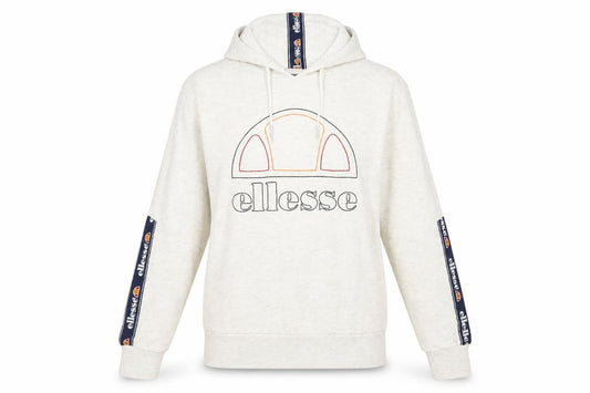 Womens UK 10 Regular ellesse Grey Pullover Hoodie