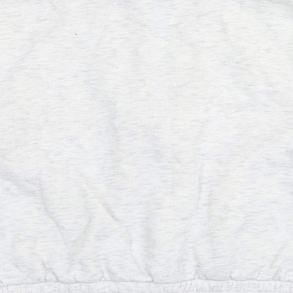 Slazenger Womens Grey Polyester Pullover Hoodie Size 16 Pullover