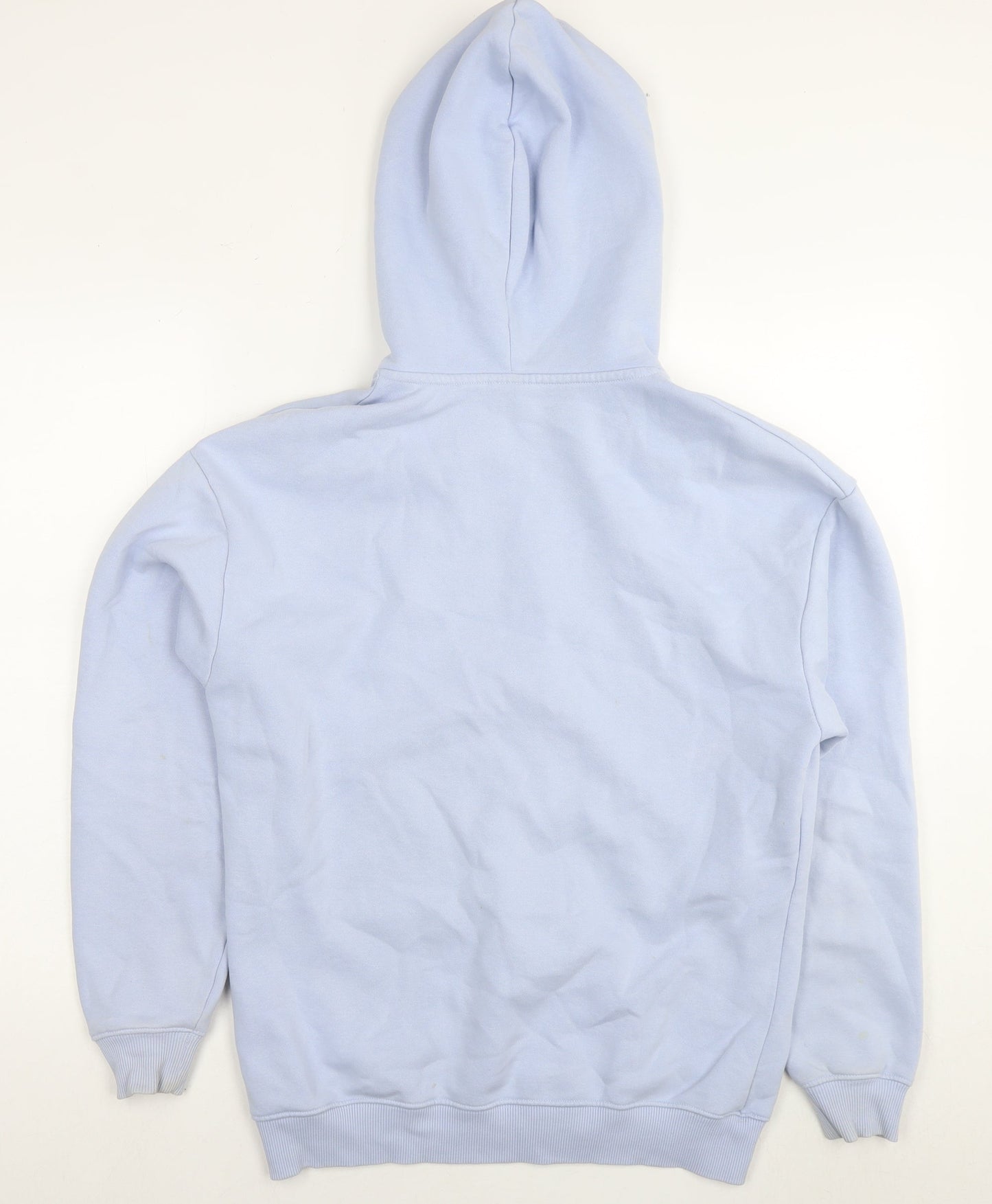 Slazenger Womens Blue Cotton Full Zip Hoodie Size 10 Zip