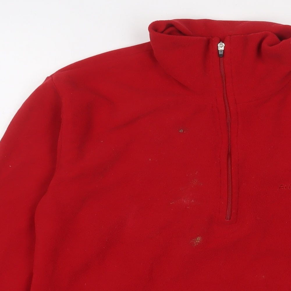 F.LLI Campagnolo Mens Red Polyester Pullover Sweatshirt Size S