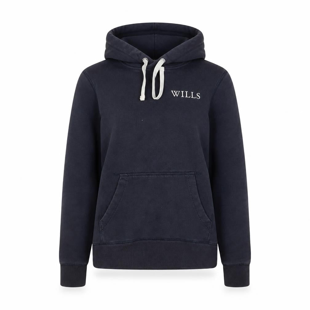 Womens UK 6 Regular Jack Wills Blue Pullover Hoodie