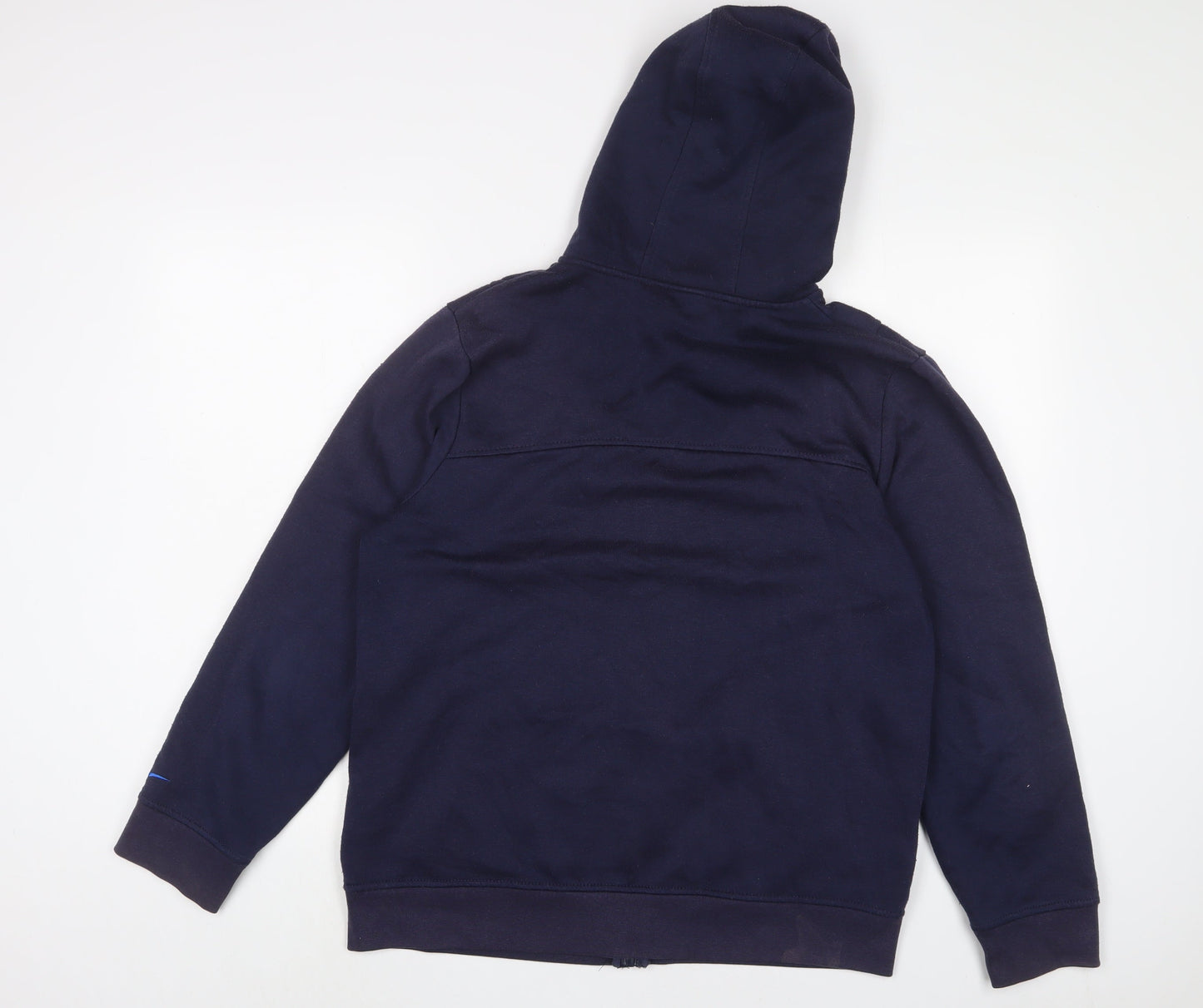 LA Gear Womens Blue Cotton Full Zip Hoodie Size 18 Zip