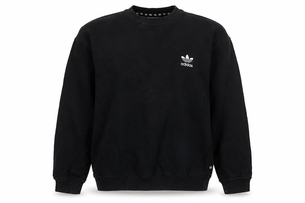 Womens UK 8 Regular adida Black Pullover Sweatshirt