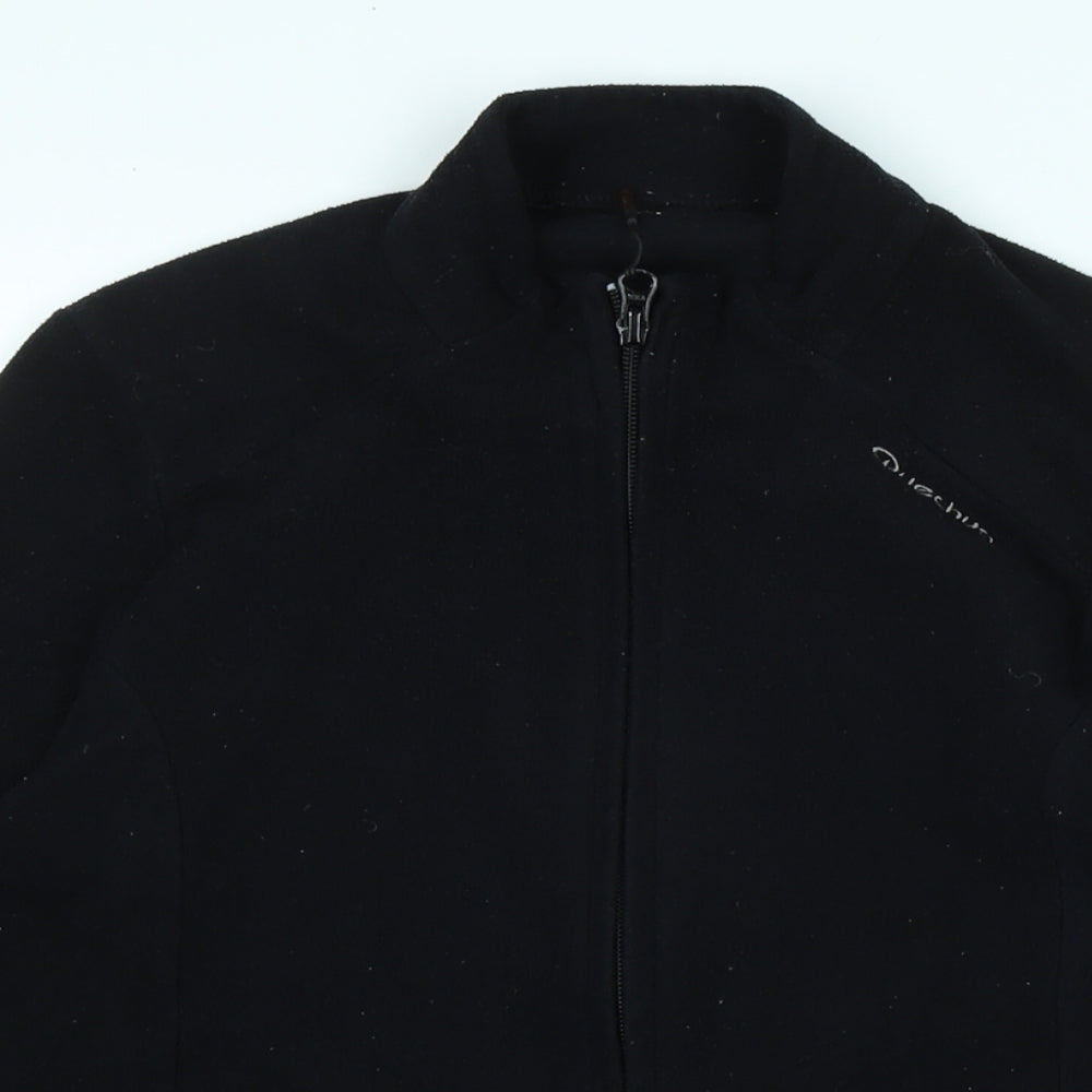 DECATHLON Womens Black Jacket Size S Zip - Quechua