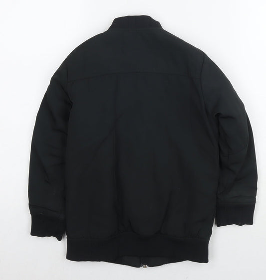 NEXT Boys Black Jacket Size 6 Years Zip