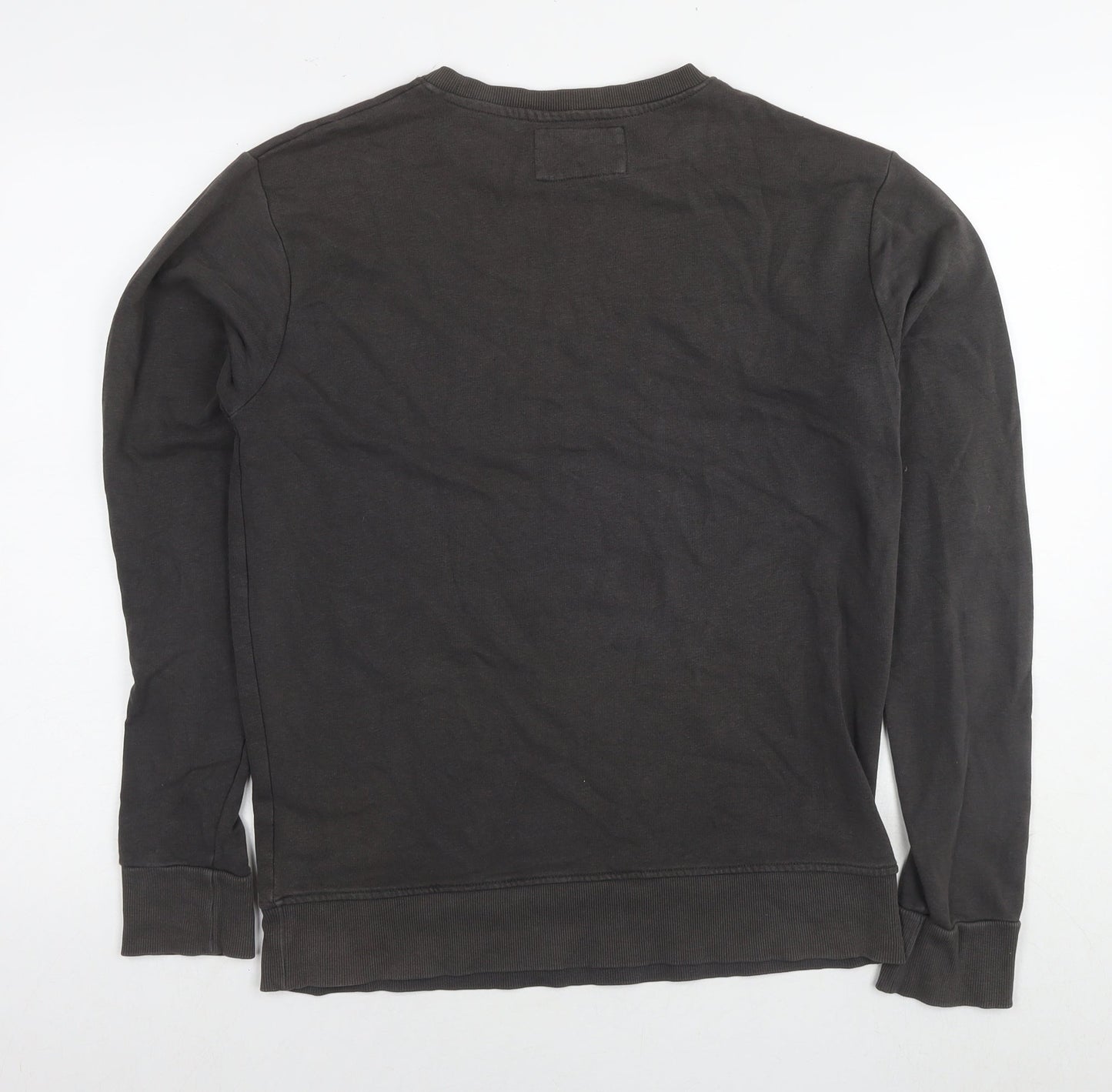 The Rolling Stones Womens Grey Cotton Pullover Sweatshirt Size M Pullover - Logo