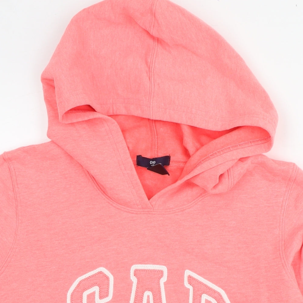 Gap Womens Pink Cotton Pullover Hoodie Size M Pullover - Logo