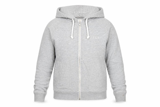 Womens UK 6 Regular Jack Wills Grey Full Zip Hoodie